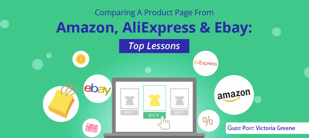 Amazon, AliExpress och eBay