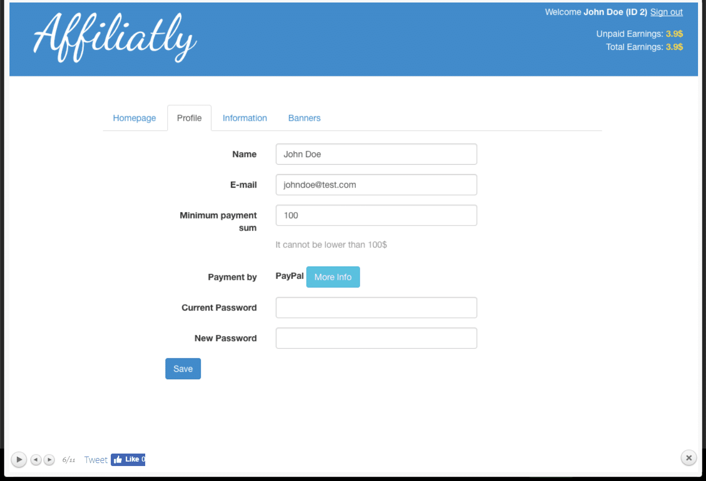 affiliatement