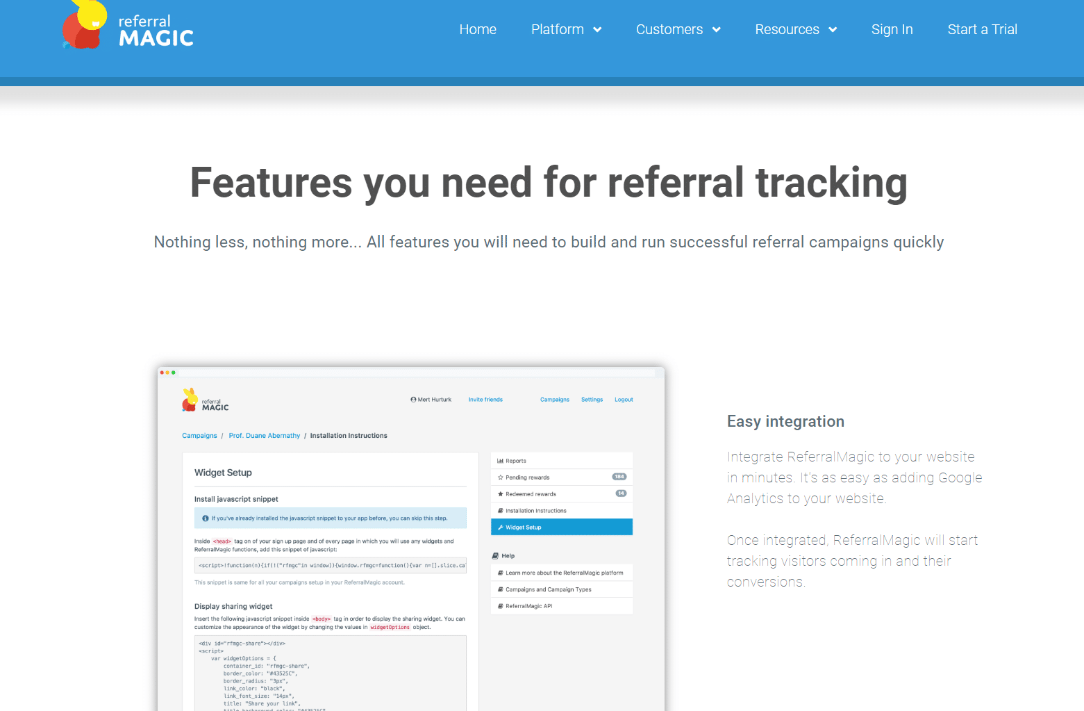 referral magic