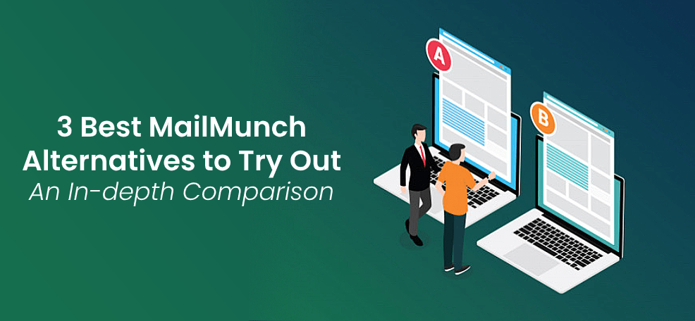 Imagem de recurso 3 melhores alternativas do MailMunch para experimentar uma comparação aprofundada