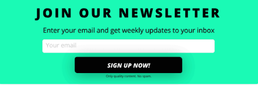 Optimonk alternatives Poptin-Newsletter-Popup