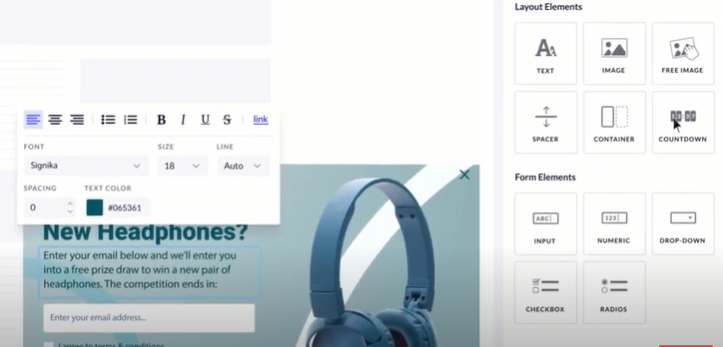 Альтернативная панель управления poptin sleeknote