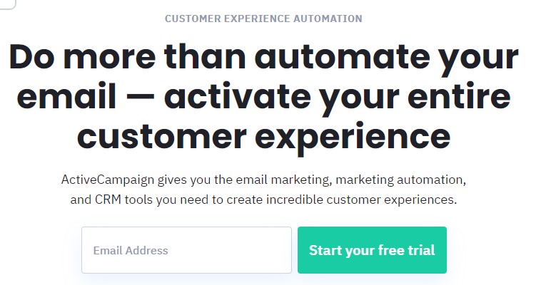 ActiveCampaign Signup