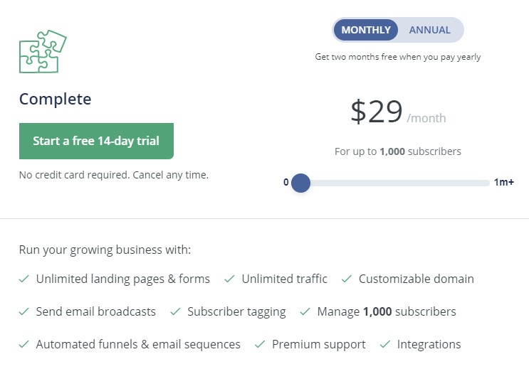 ConvertKit Pricing Complete