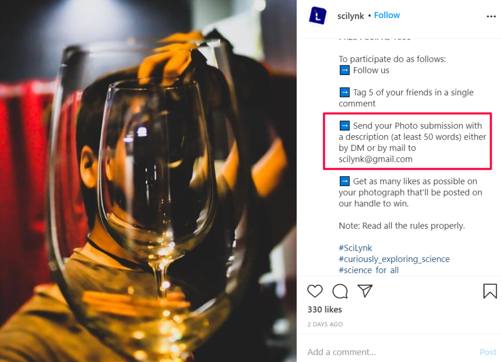 Zasluge: Scilynk Instagram stranica