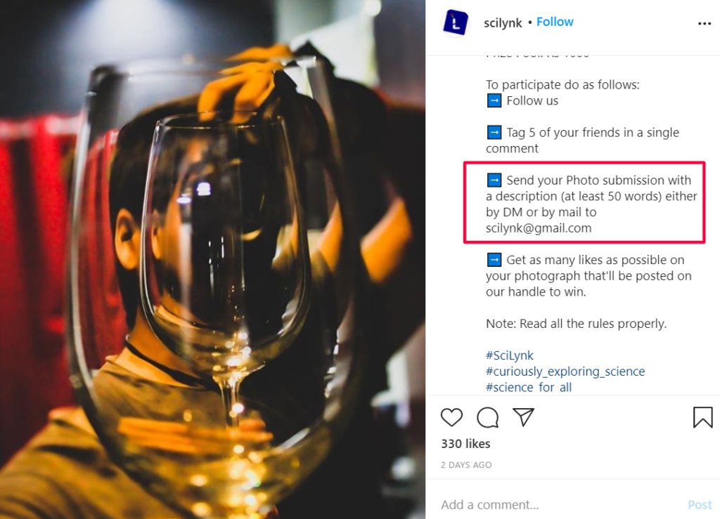 Crédit : Page Instagram de Scilynk