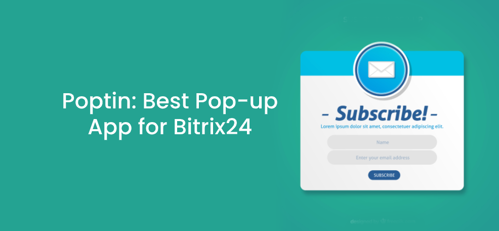 bitrix24에 대한 최고의 팝업 응용 프로그램