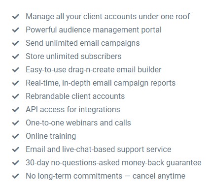 drip alternatives sendloop features