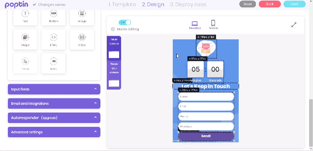 best pop-up app for bitrix24 poptin embedded forms