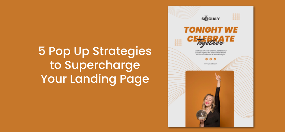Feature image landing page pop ups