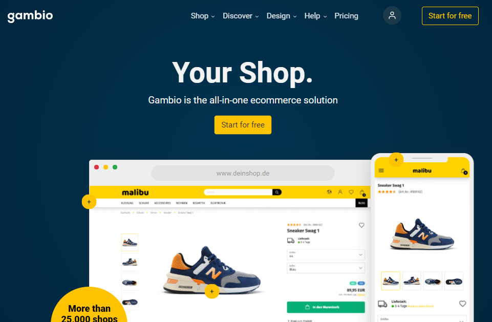 e-commerce Gambio