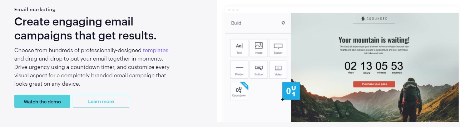 Camppaign Monitor Features