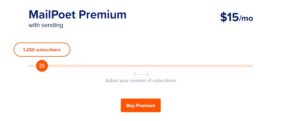 تسعير Mailpoet