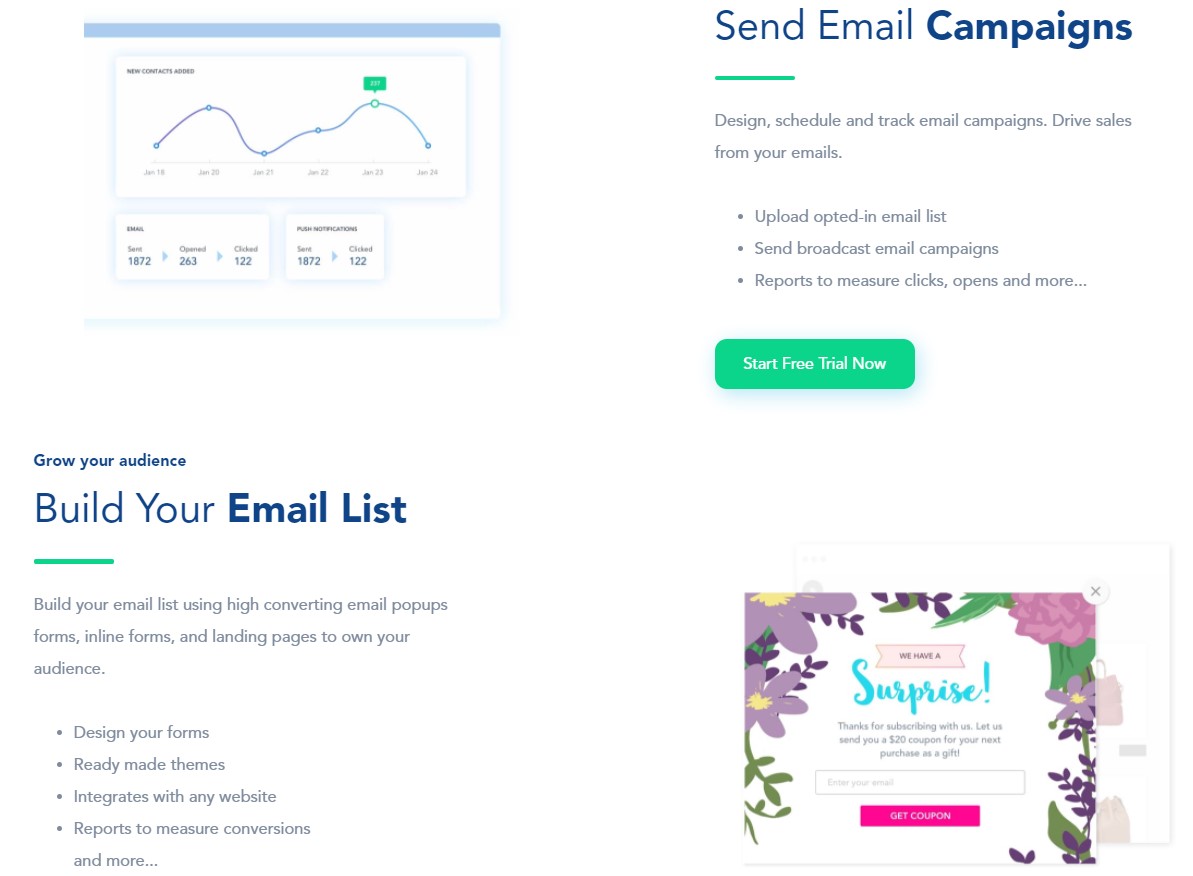 SendX Features