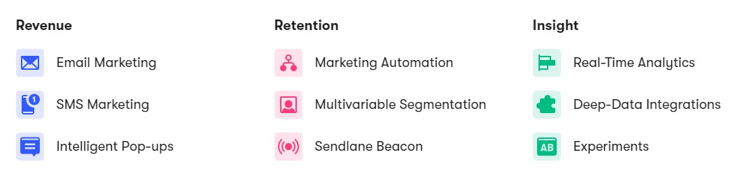 Funciones de Sendlane