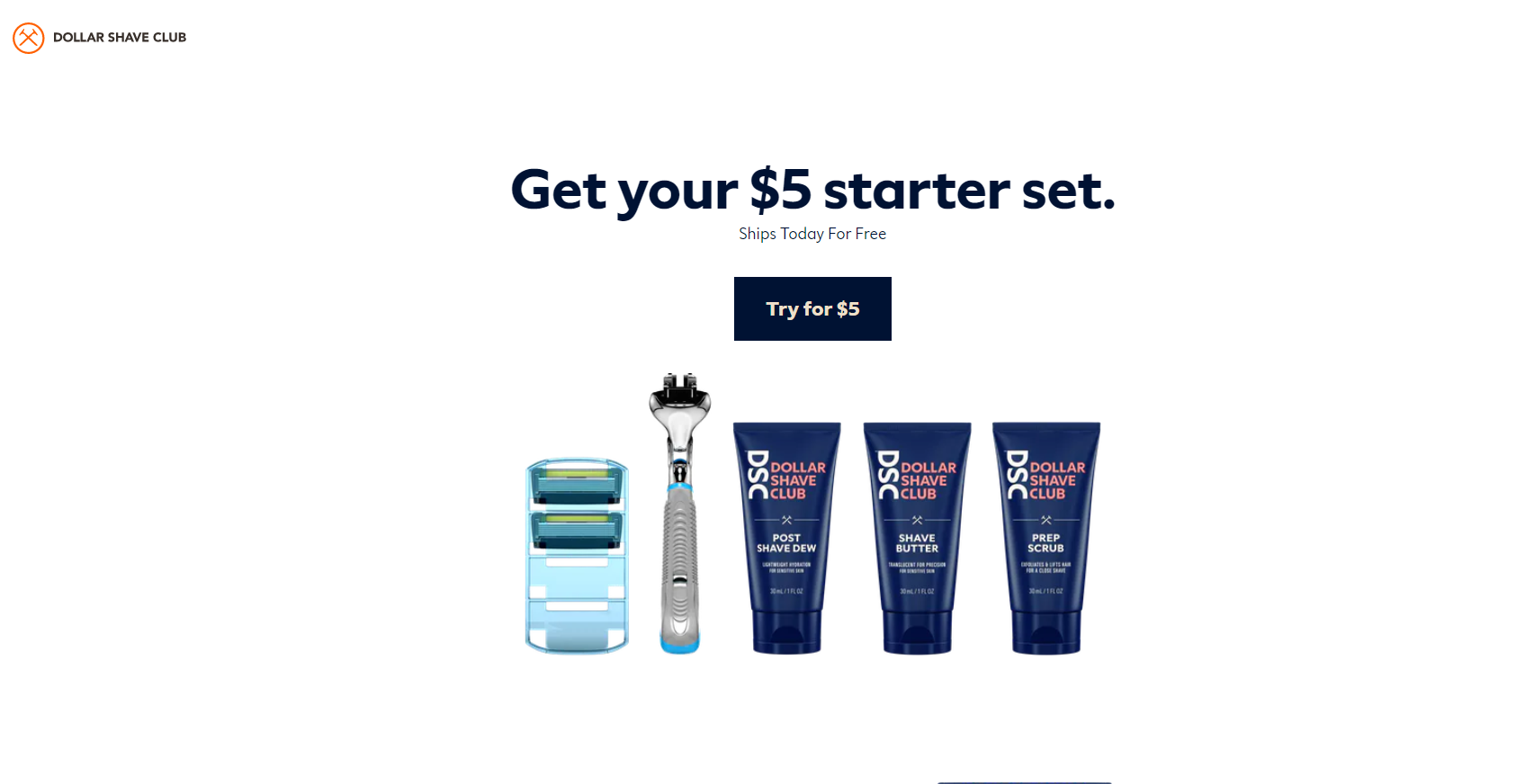 资料来源:dollarhaveclub.com
