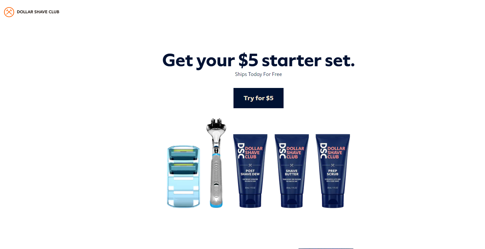 Bron: dollarshaveclub.com