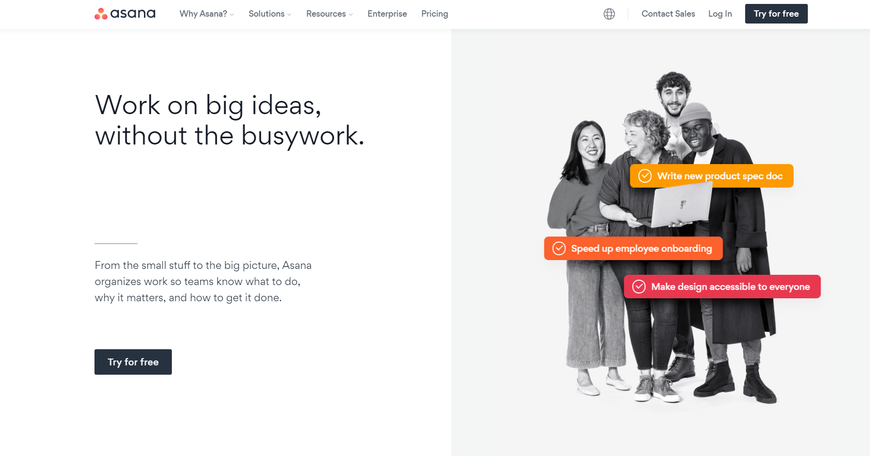 资料来源:asana.com