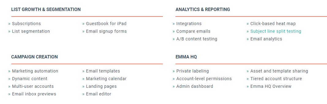 Recursos de Emma