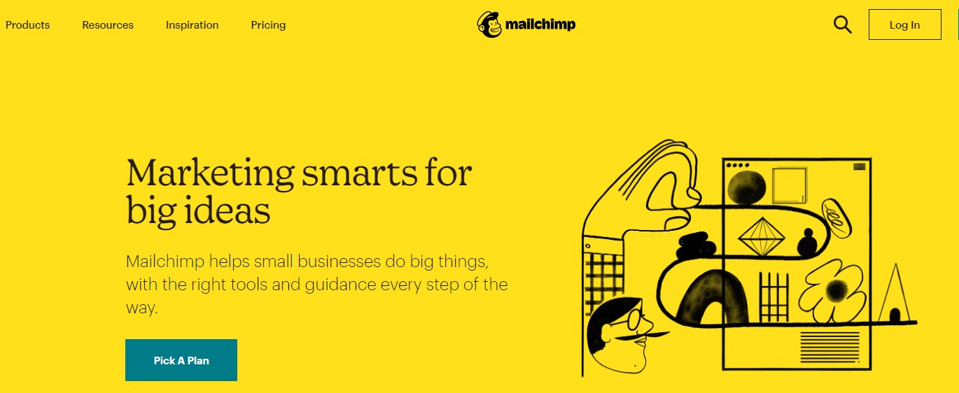 MailChimp ようこそ