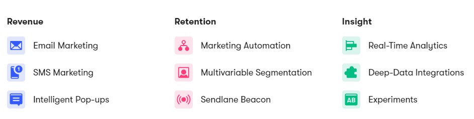 Funciones de Sendlane