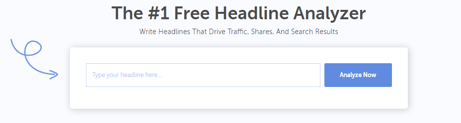 redação de conteúdo para iniciantes, exemplo de dicas de redação de conteúdo do headlineanalyzer