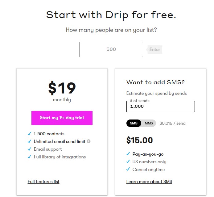 Drip Pricing