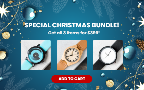 christmas pop ups