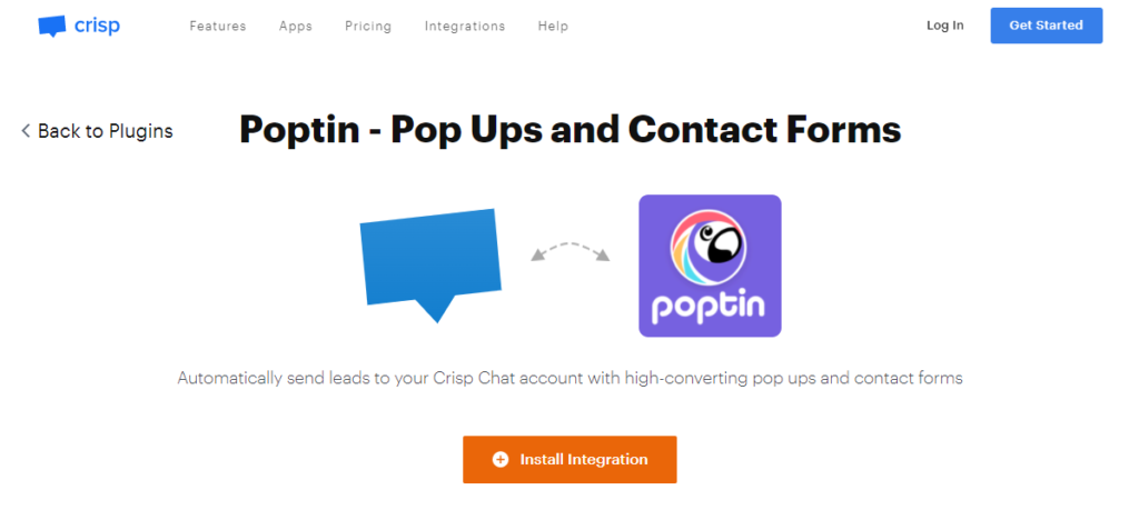 Push More Leads to Crisp Chat with Poptin Popups and Forms