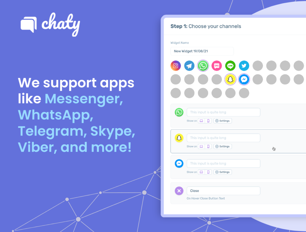 chaty app di chat dal vivo Oltre 20 piattaforme social