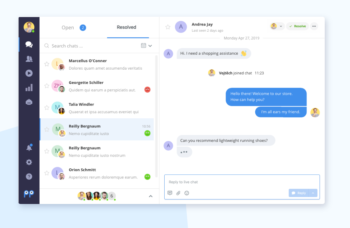 11 Best Live Chat Apps for Better Sales and Customer Support - Poptin blog