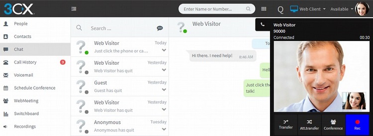 3CX Live Chat