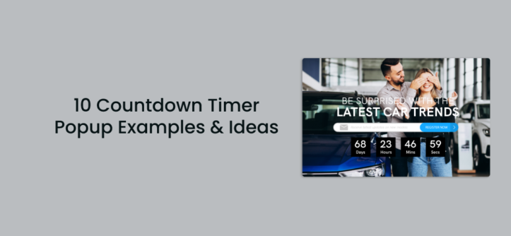 10 Countdown Timer pop-upvoorbeelden en ideeën