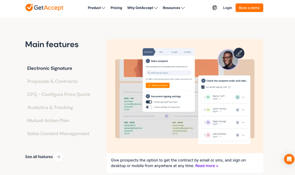 GetAccept proposal software GetAccept proposal software