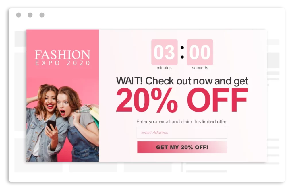 Use Exit-Intent Popups to Rescue Abandoning Visitors