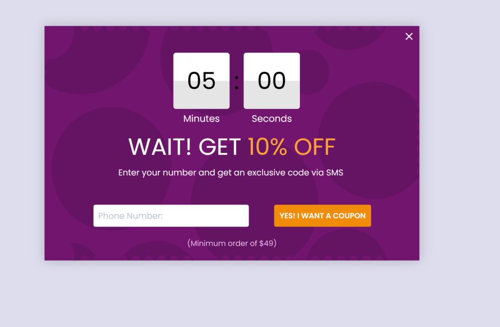 एसएमएस पॉपअप पॉपटिन पॉपअप बिल्डर एसएमएस पॉपअप पॉपटिन पॉपअप बिल्डर