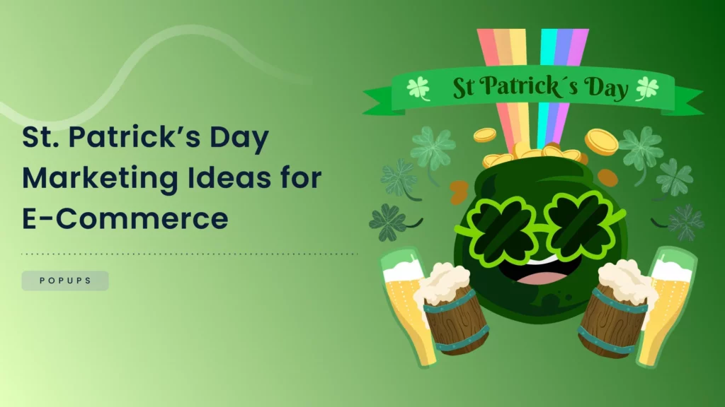 Slika značajke Ideje za marketing e-trgovine za Dan svetog Patrika