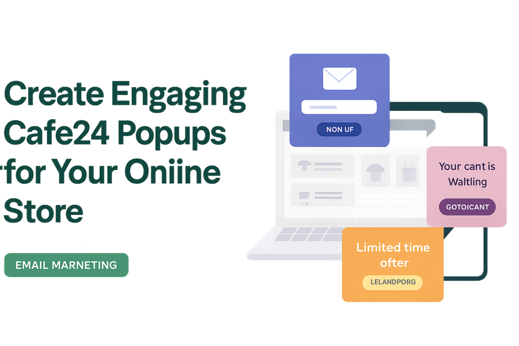 Feature image Cafe24 popups for ecommerce lead capture and cart recovery