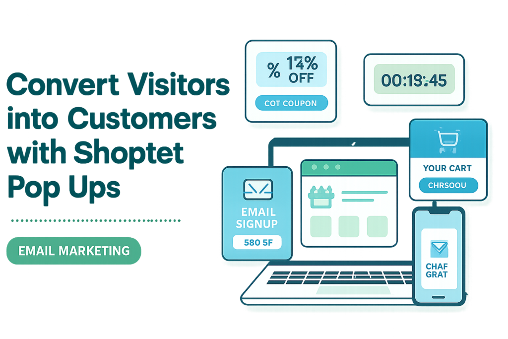 تساعد النوافذ المنبثقة من Shoptet متجر التجارة الإلكترونية على تحويل الزوار إلى عملاء