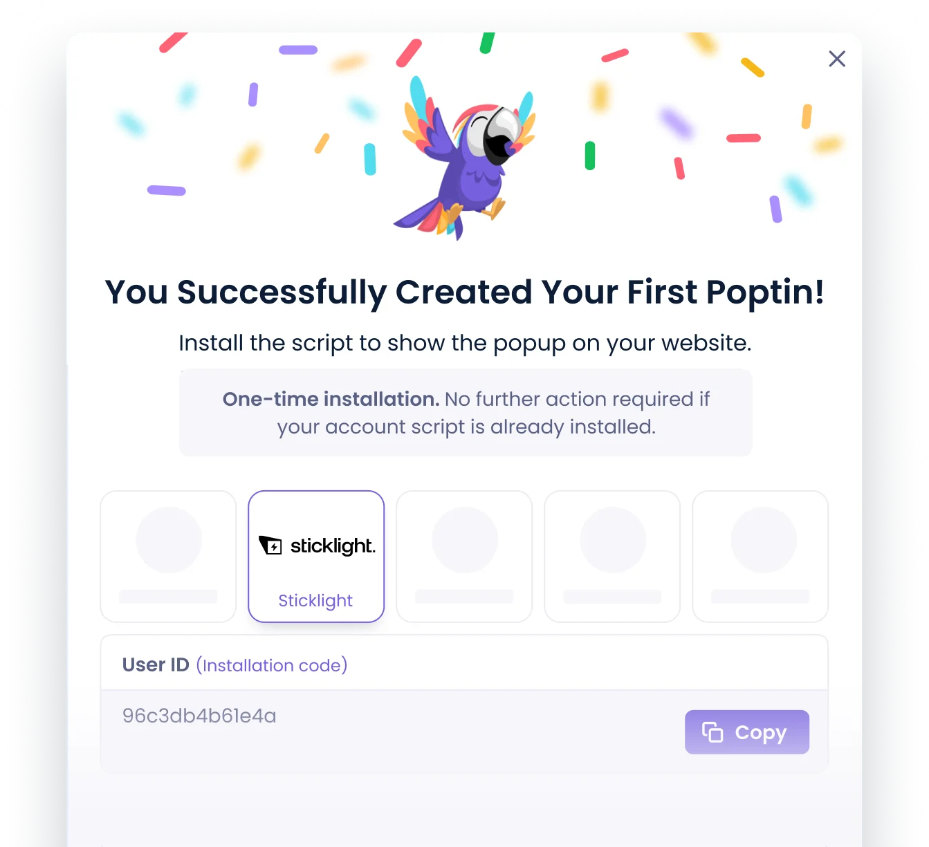 about sticklight integration